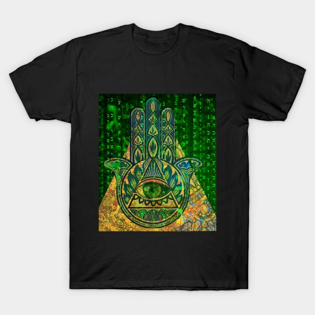 Hamsa T-Shirt by mojo53